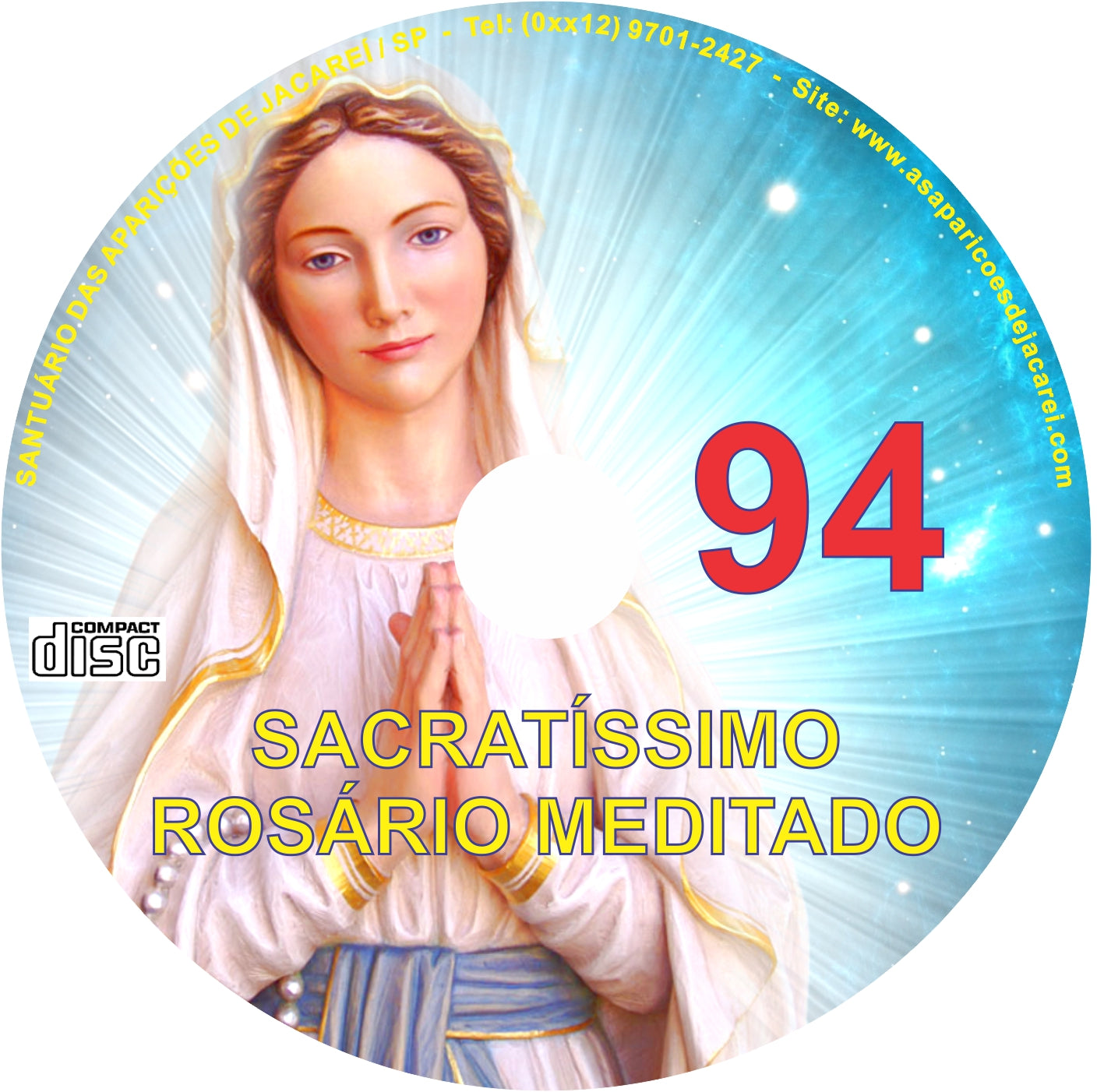CD Rosário Meditado 094 CD Rosário Meditado 094